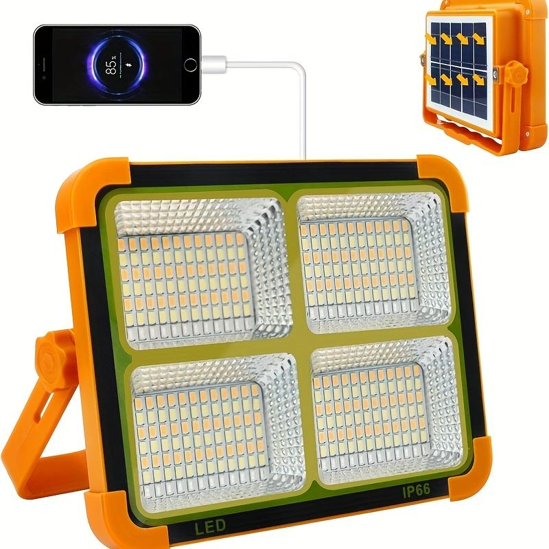 Solar Led Reflector спот Ip65 водонепроницаемый магнитный перезаряжаемый для Camping Tent Garden Yard Security светильник
