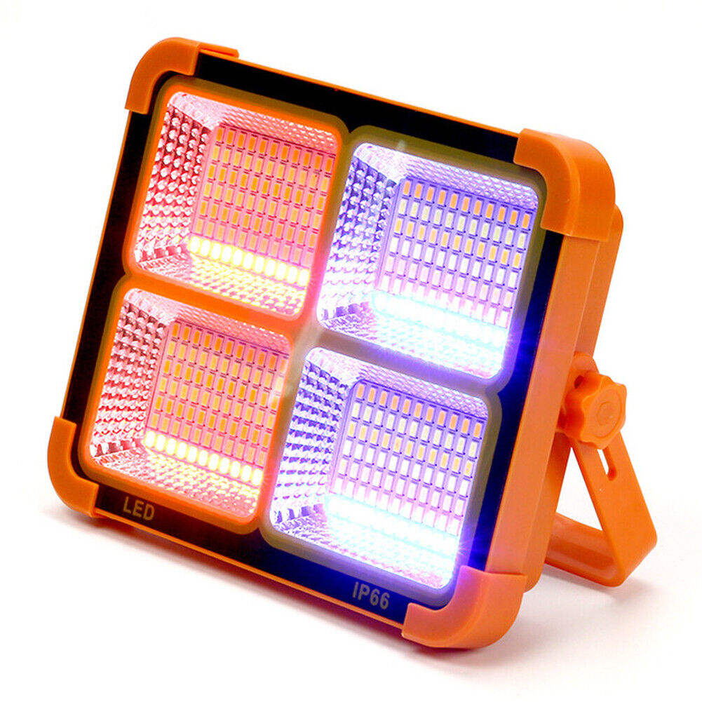 Portable Solar Led спот Ip65 водонепроницаемый Usb C Charging магнитный Hook для Camping Hiking Fishing Emergency
