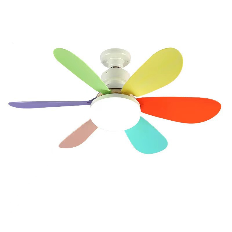 современный E27 Led Fan светильник 6 Blades 3 Speed Remote Quiet диммируемый для спальня гостиная Home отель кухня Decoration