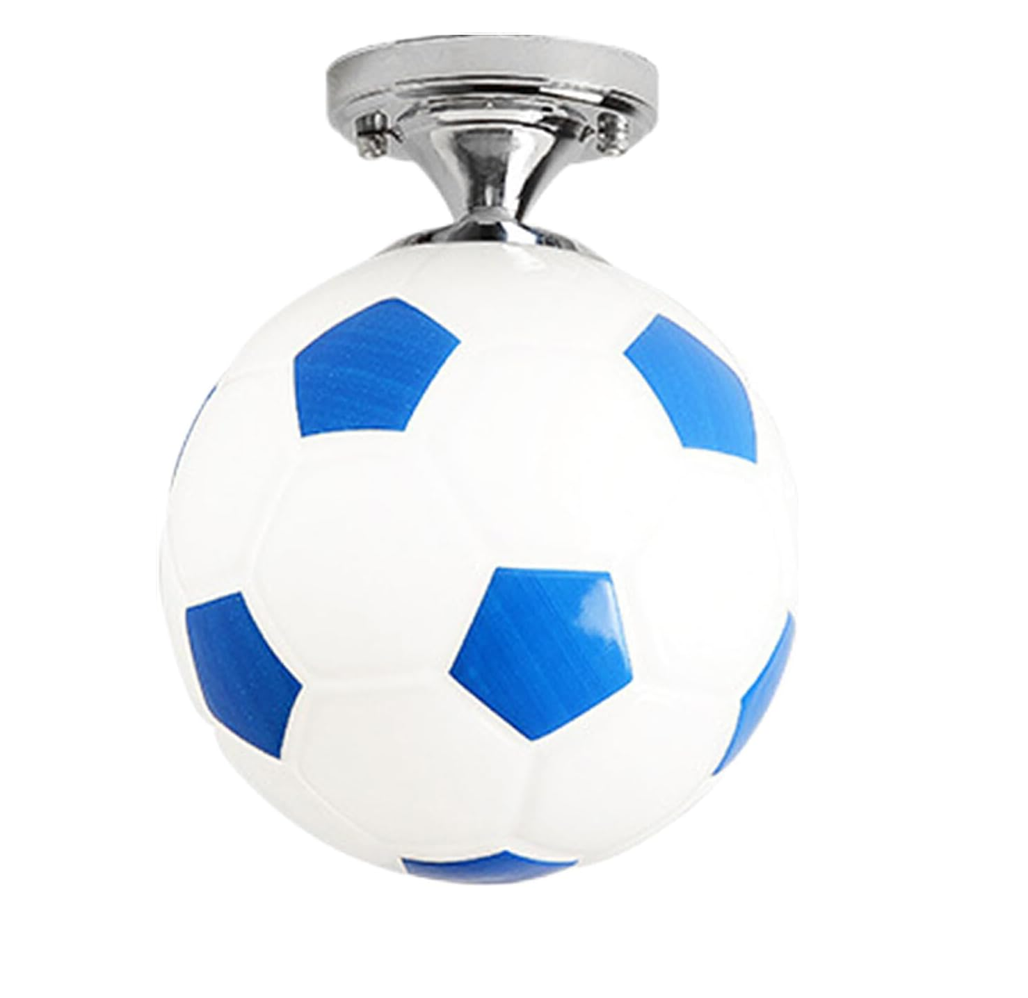 Soccer шар LED потолочные светильники Premium Glass для Creative Kids Boys спальня Decoration Football бар Club потолочная лампа
