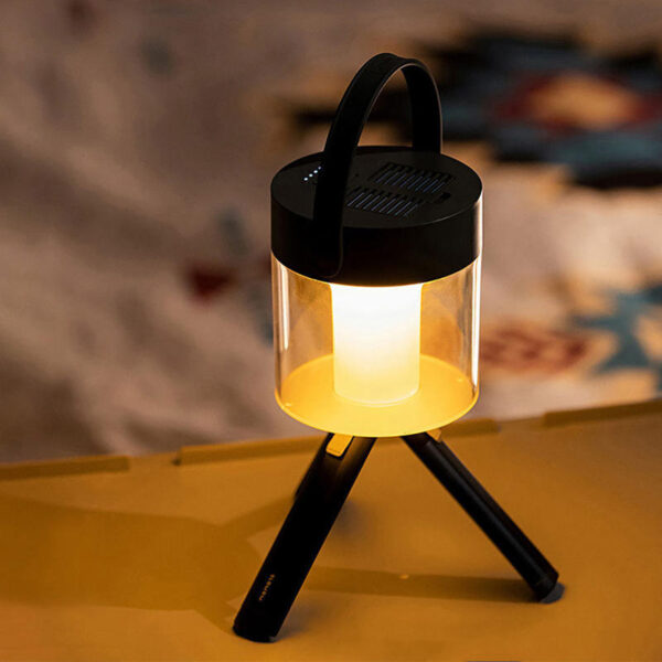 Camping Lantern с LED Electric Mosquito Repellent 3-цвет ambient-свет & 5000mAh Emergency Power Bank для улицы Hiking