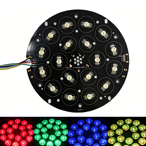 54*3 W/18X12W/36*10W/RGBW 4in1 LED Par светильник 24V/36V/45V Wash светильник Professional Fresnel светильники LED-панель Board Repair Parts Kit