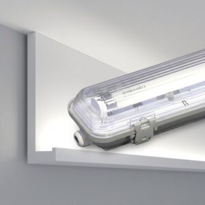 IP65 ETL Certified LED Tri-Proof линейный T8 трубчатый светильник светильники 5-Year Warranty Dual/Single Panel для Farm Warehouse Applications