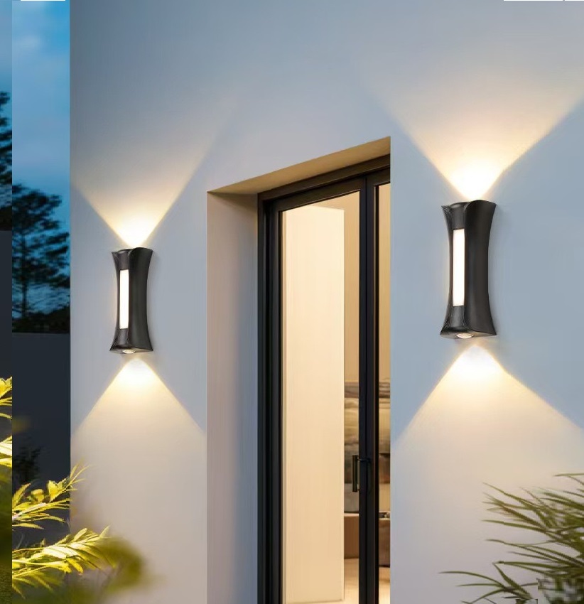 10W интерьерный уличный Hidden Wall Mounting Humanized Design современный Led Wall светильник up Down Cube
