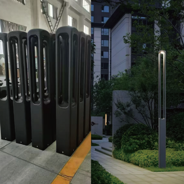 LED газовый светильник садовый светильник уличное освещение AC 5W 10W 15W 85-265V 135LM/W PC алюминиевый IP65