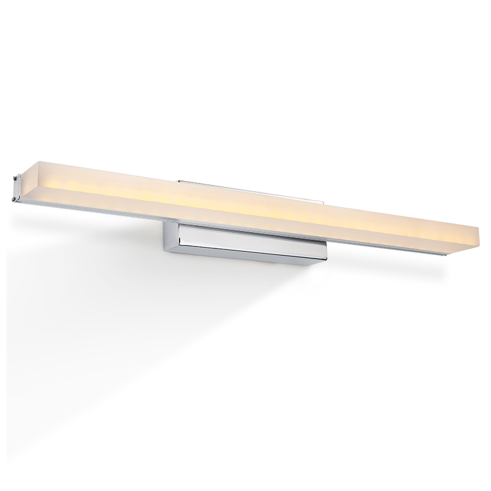 LED Acrylic Long Stainless Steel водонепроницаемый Mirror настенный светильник светильник для Hotels Artworks Mirrors Bathrooms Vanity Areas