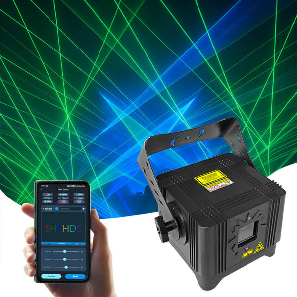 IP65 RGB Laser светильник DMX APP
