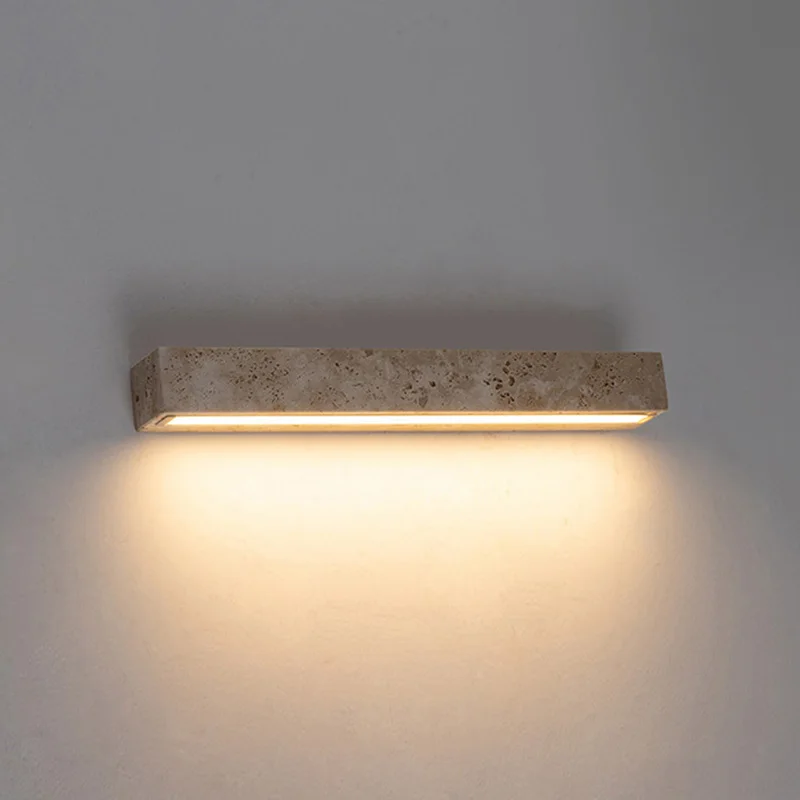 LED настенный светильник Natural Yellow Cave Stone Villa Homestay отель Corridor Atmosphere Glowing спальня Bedside Minimalist Design