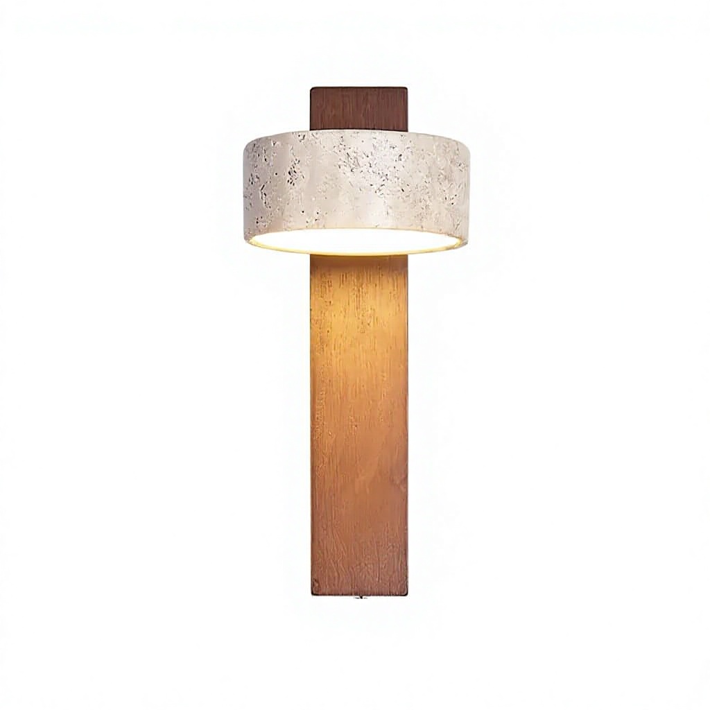 Huangdongshi Stone LED настенный светильник 12W спальня Bedside Homestay отель интерьерный Atmosphere Corridor Switch Control