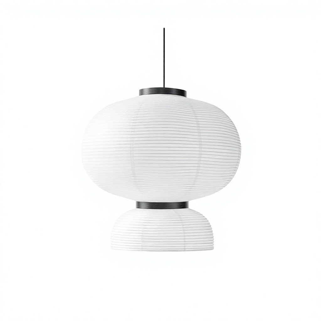 Japanese Wabi Sabi стиль LED Rice Paper люстра Living столовая Chinese Ancient стиль Lantern подвесной светильник Warm White