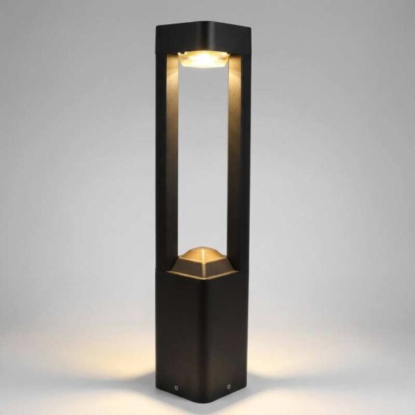 уличный водонепроницаемый LED Bollard светильник IP65 Die-Cast алюминиевый современный Garden Pathway Lawn лампа 3000K заводской OEM CE RoHS