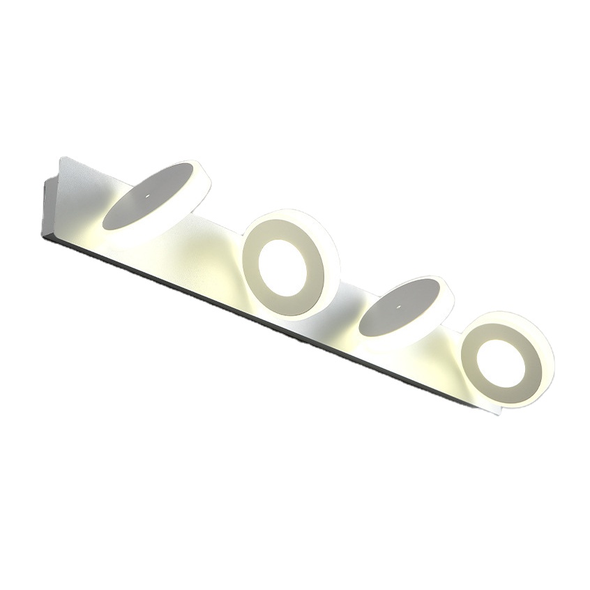 ACRYLIC LED Vanity светильник, 24" современный 3-светильник бра для Bathroom