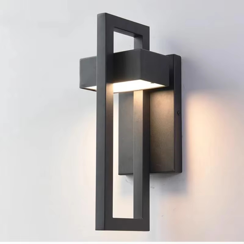 New Hot IP65 водонепроницаемый уличный Neon лампы прочный Thick алюминиевый Wall-Mounted 120 Beam Angle AC Power Supply Garden освещение
