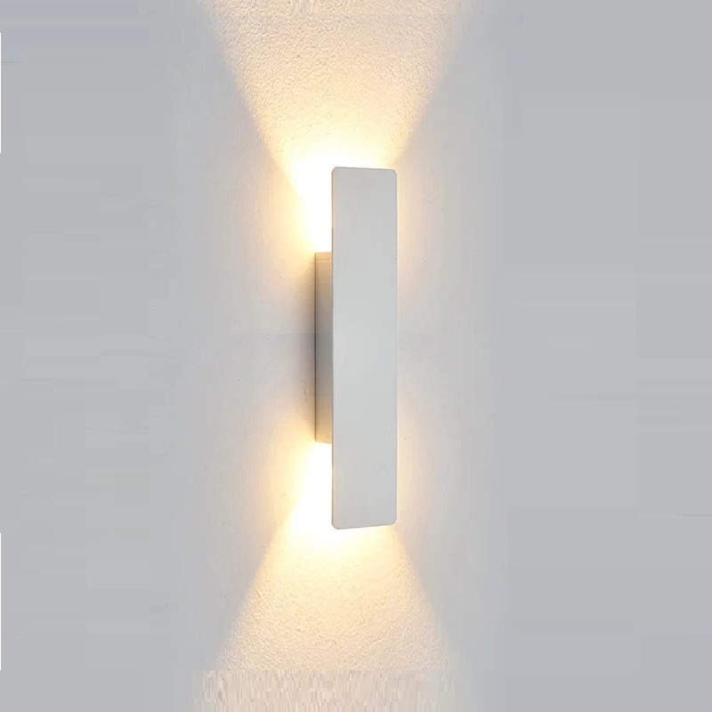 Modern Led Waterproof Outdoor Up Down Wall Lamp IP65 Aluminum 18w LED Wall Light L R Co Australia (6717)