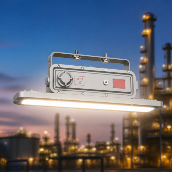 Explosion Proof LED светильник 160LM/W 60W 10000LM Power CCT Selectable Microwave AC120-277V IP66 для Hazardous Zone