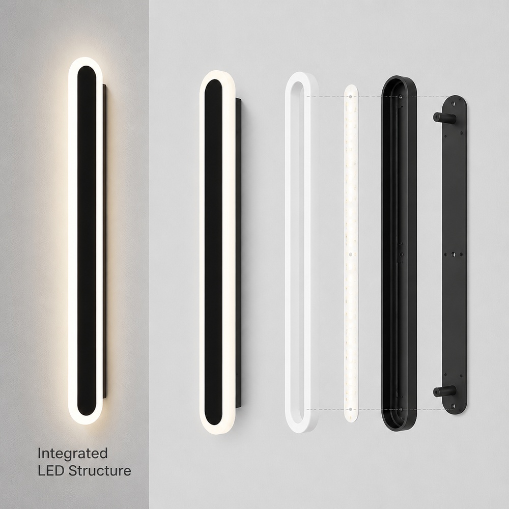 IP65 водонепроницаемый LED уличный Wall светильник современный Exterior освещение для Garden Villa крыльцо Courtyard домашняя стена Mounted лампа Decor