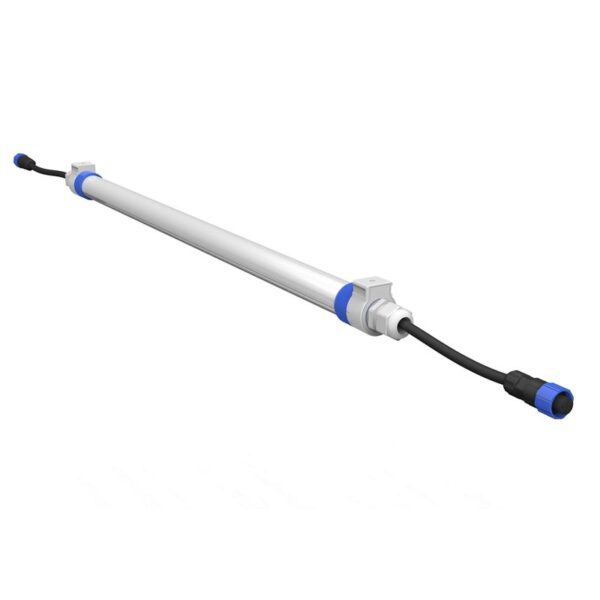 промышленный 4ft 25W LED Tri Proof светильник алюминиевый 100-277V ETL DLC простой монтаж IP68 IP69K IK10 водонепроницаемый пылевлагозащищённый светильник