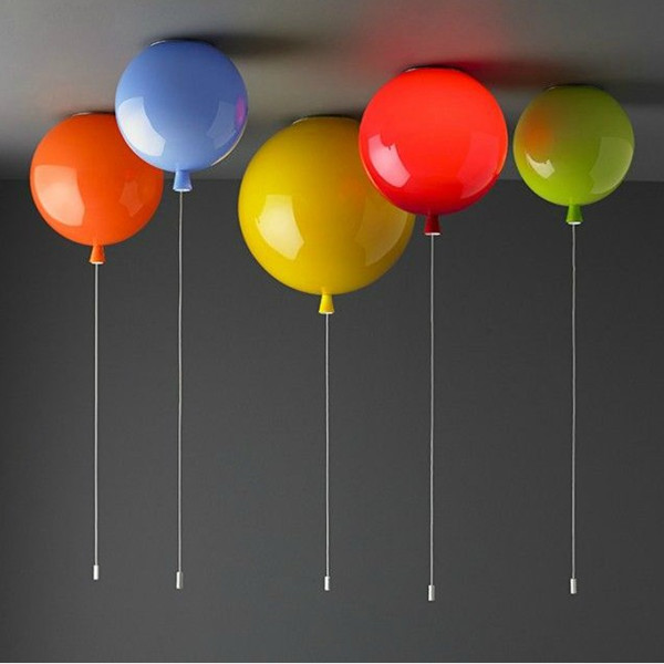New современный Colorful Balloon светильник потолочная лампа Kids светильники для Child's Room
