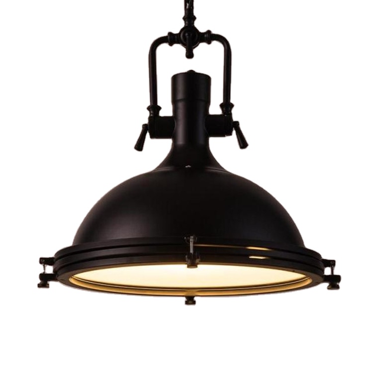 Loft промышленный Robers чёрный Gold Silver Metal подвесной светильник
