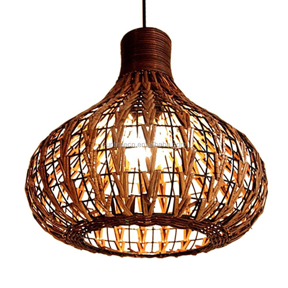 Weave Wicker подвесная лампа Hanging светильники