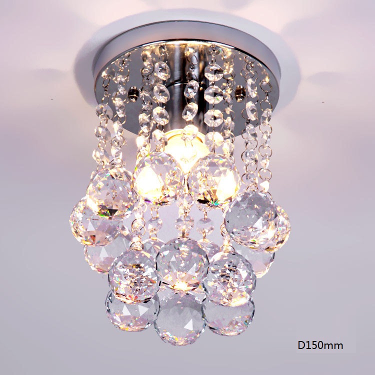 3W LED хрустальный потолочный светильник Small люстра потолочная лампа подвесной светильник для коридора