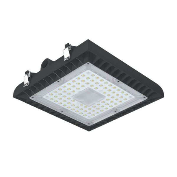 IP65 ETL DLC 150lm/w 40w 60w 75w Motion Sensor Led Canopy светильник Gas Station Led low bay светильник 120-277V Led Parking Garage лампа