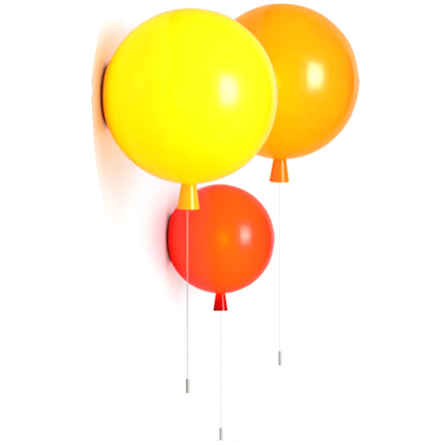 Stylish цвет Balloon Wall Sconces Wall светильники
