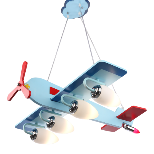 Kids Hanging освещение подвесные светильники потолочный светильник Children Cartoons Aircraft Girls Boys LED светильники