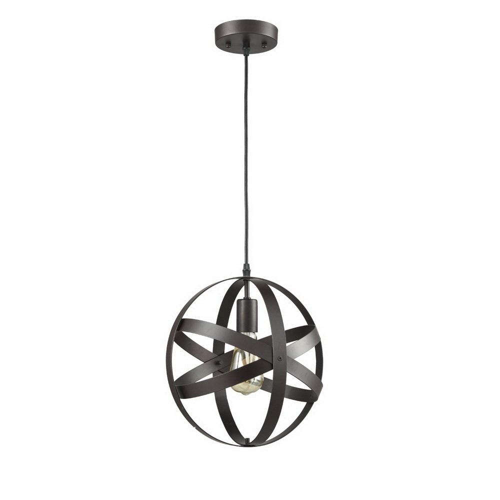 Shinetime промышленный Metal Spherical подвесной Displays Changeable Hanging светильник