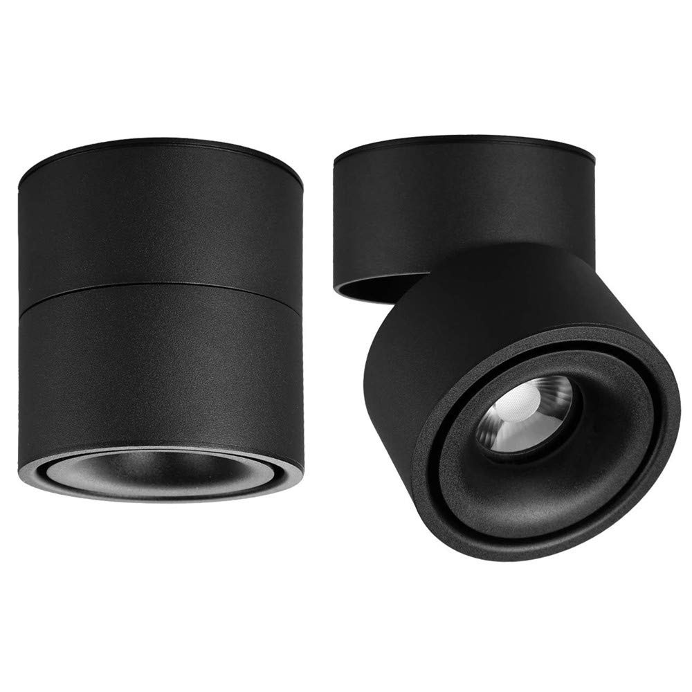интерьерный 3W LED спот Wall светильник 360 Degree регулируемый потолочный даунлайт Surface Mounted COB освещение LED
