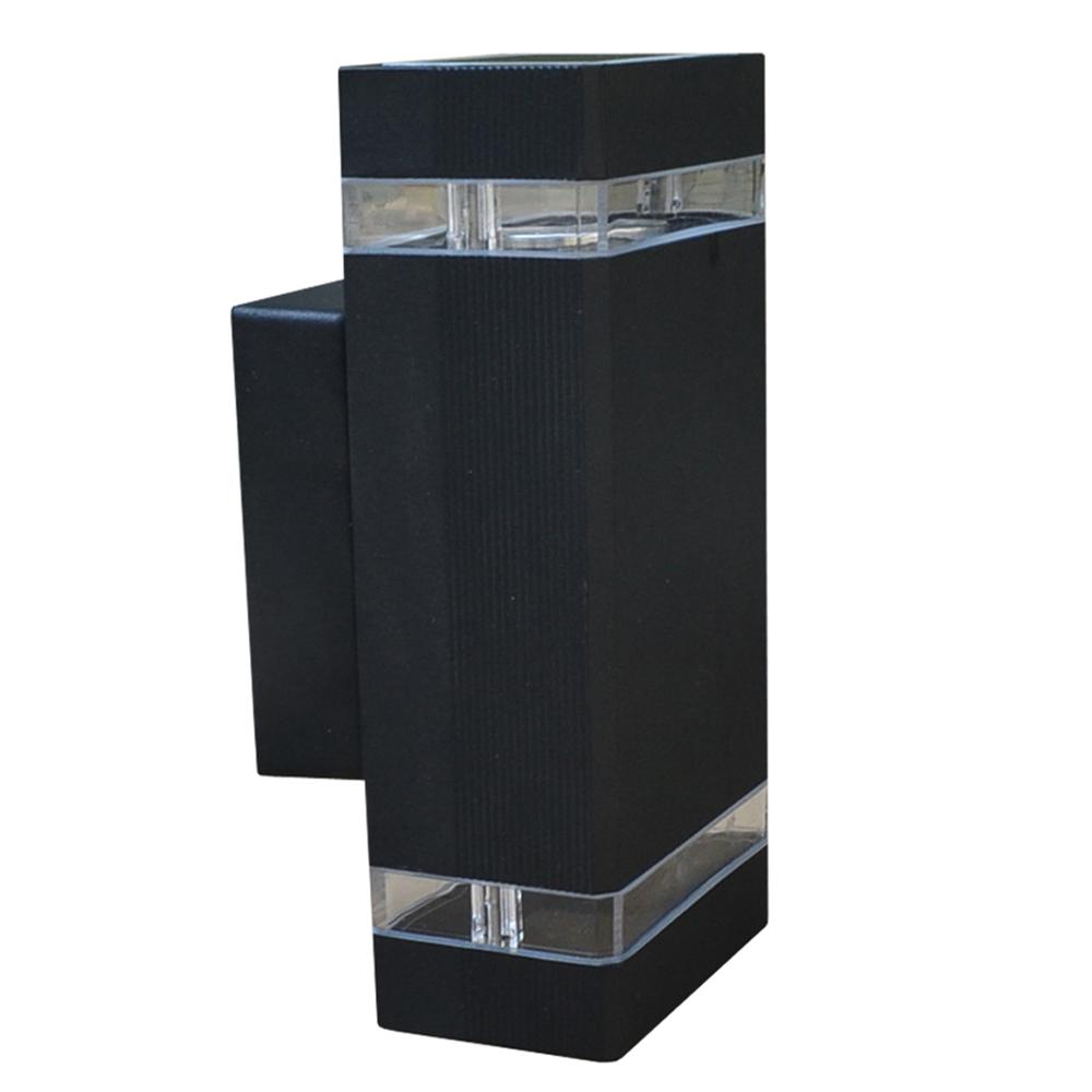 LED квадратный up Down Wall светильник алюминиевый бра освещение интерьерный/уличный Architectural светильник для Entryway крыльцо