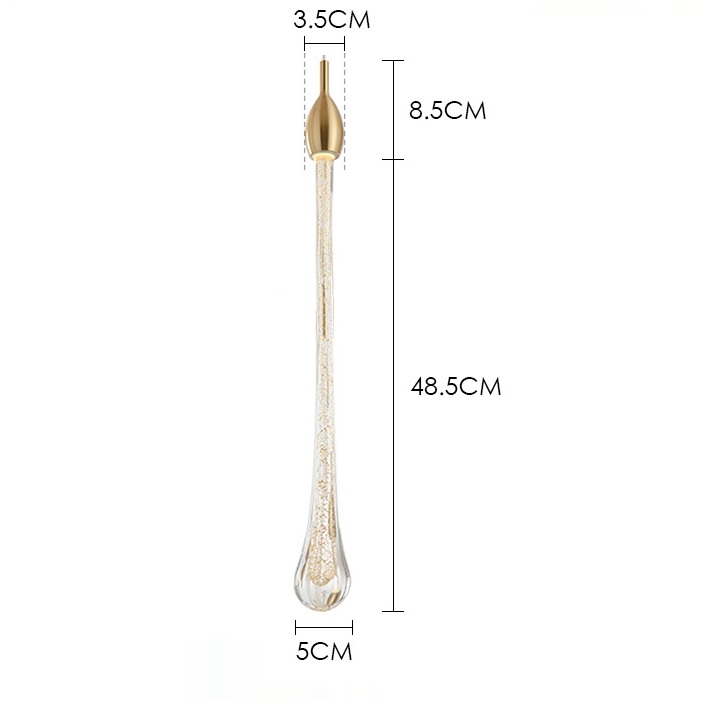 отель Lobby Project хрустальный подвесная лампа Luxury Branch Water Drops G9 люстра Design Copper люстра освещение