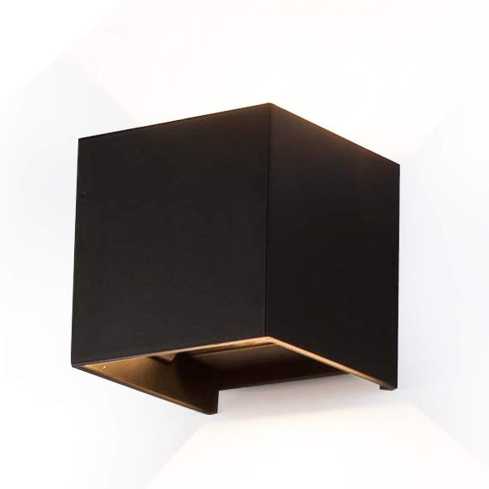 5W интерьерный уличный Hidden Wall Mounting Humanized Design современный Led Wall светильник up Down Cube