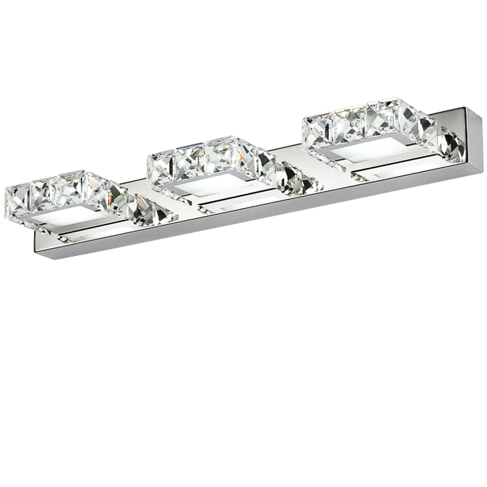 Bathroom Vanity светильник 9W Warm White Cool White LED Wall светильник Chrome Stainless Steel хрустальный светильник
