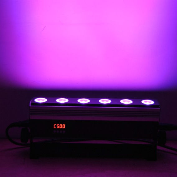 RGBW 6Leds 8W интерьерный wall washer